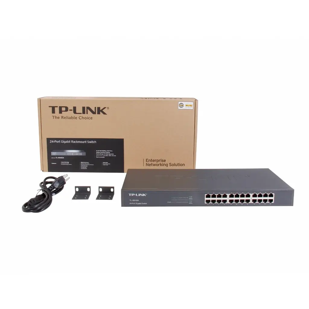 Switch TP-LINK De 16 Puertos Gigabit *Rackeable
