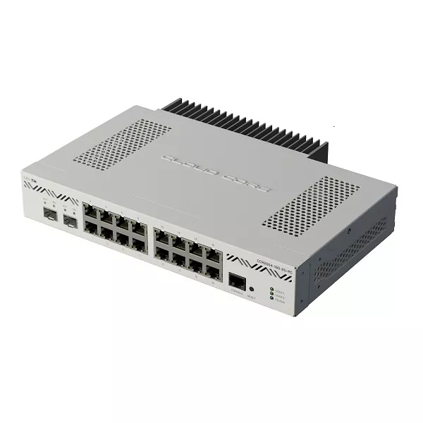 Router MIKROTIK Cloud Core16 Puertos Giga 2SFP+