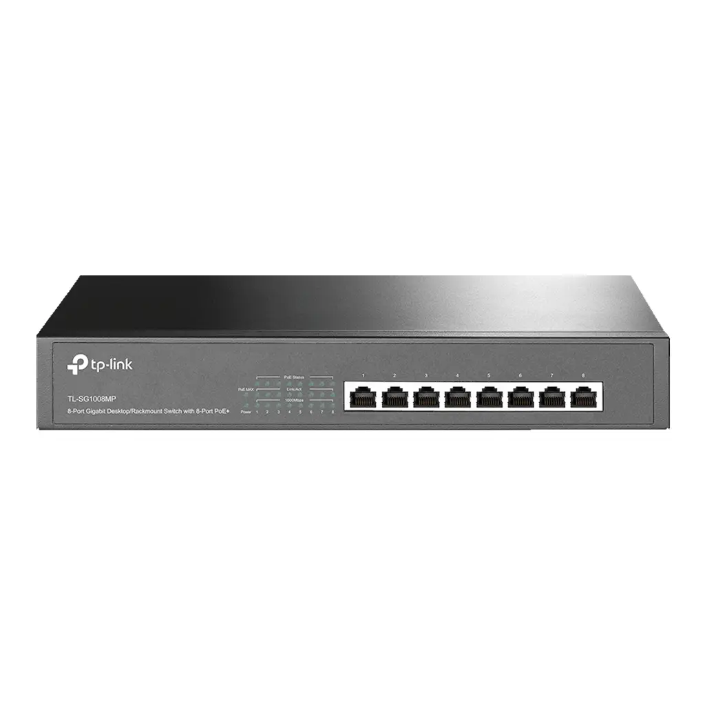 Switch TP-LINK POE+8 Puertos Gigabit 