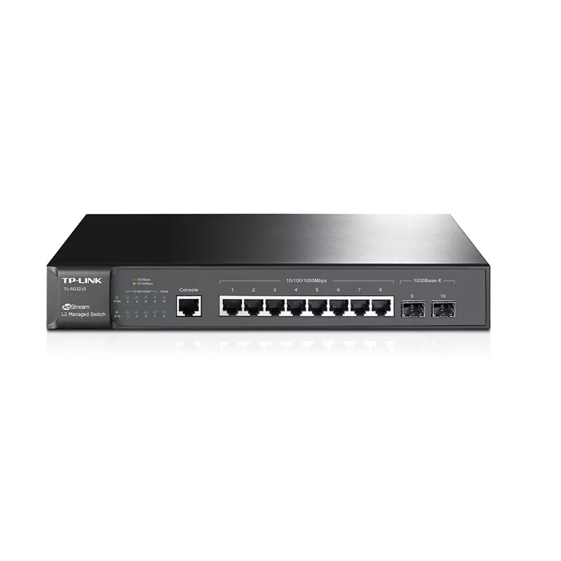 Switch TP-LINK Jetstream 8 Puertos Gigas 2 SFP