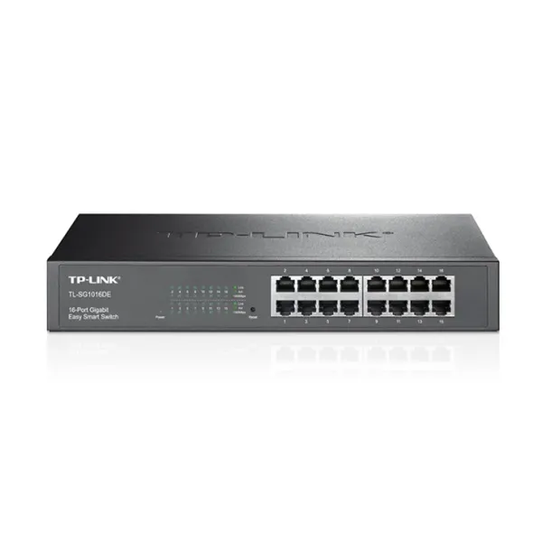 Switch TP-LINK De 16 Puertos Gigabit Rackeable